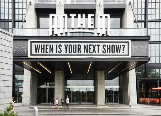 The Anthem Concert Hall exterior
