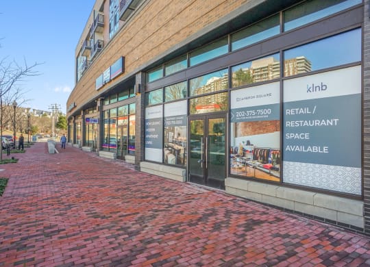 A view of a store
