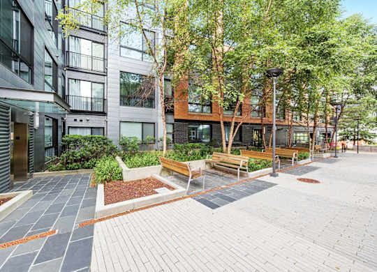 Photo of  Walkway alongside the building