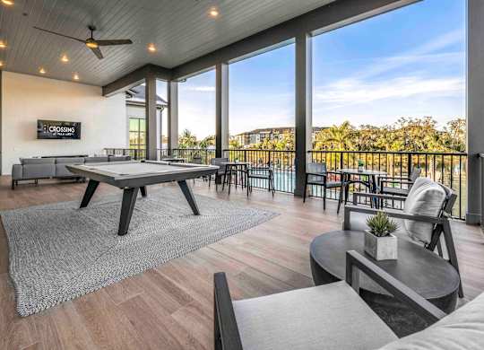 Outdoor lounge