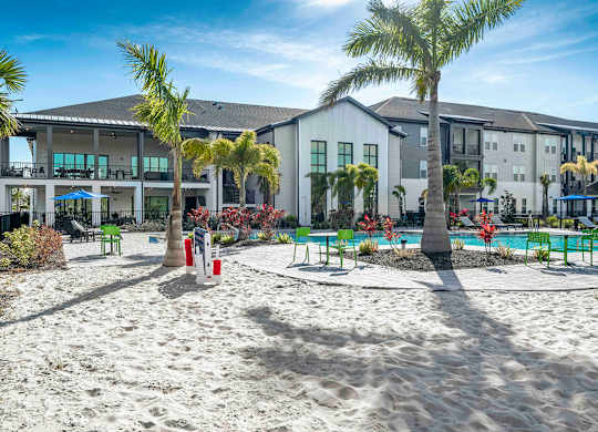 Pool deck