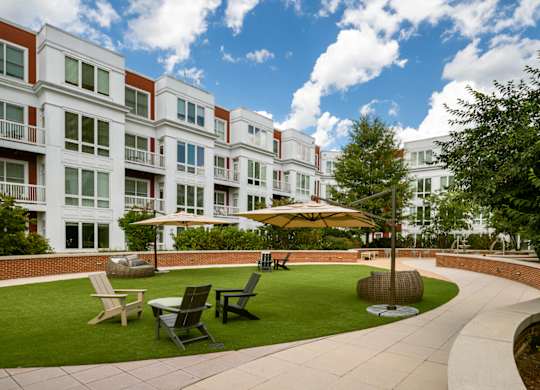 Photo of courtyard