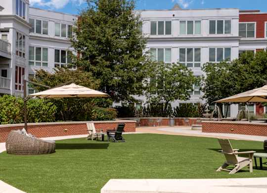 Photo of courtyard