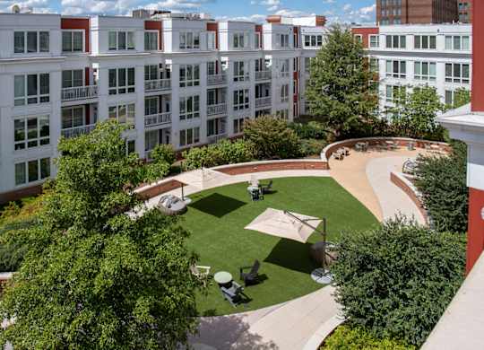 Photo of courtyard