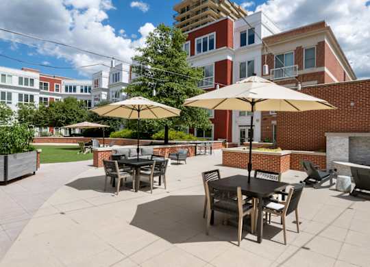 Photo of grill seating