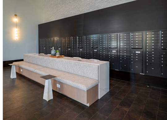 Photo of mailroom