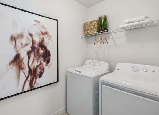 Washer and dryer included in all rental homes at Martinique at Lakewood Ranch