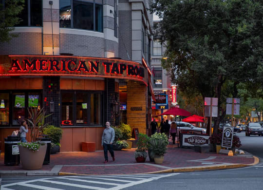 The Metropolitan near American Tap room in Maryland