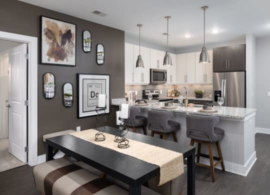 Gourmet Kitchen With Island at Cameron Square, Alexandria