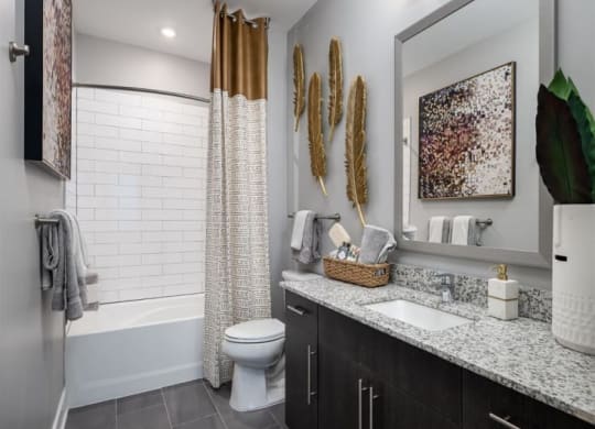 Luxurious Bathrooms at Cameron Square, Alexandria, VA