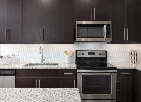 Granite Countertop Kitchen at Cameron Square, Alexandria