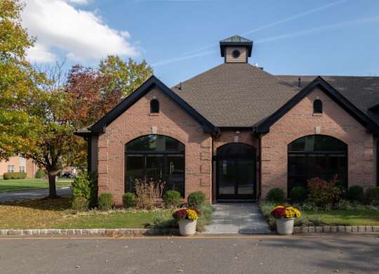Exterior of clubhouse