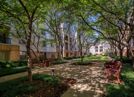 Take advantage of the greenery right outside your door