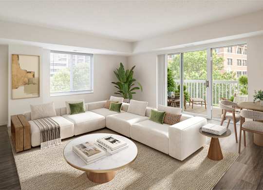 2 Bedroom Living and Dining room
