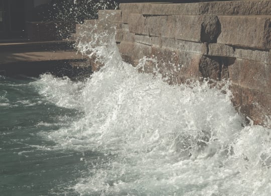 The Bennington water feature