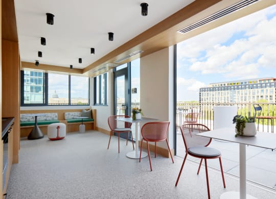 Sky Lounge with DC views