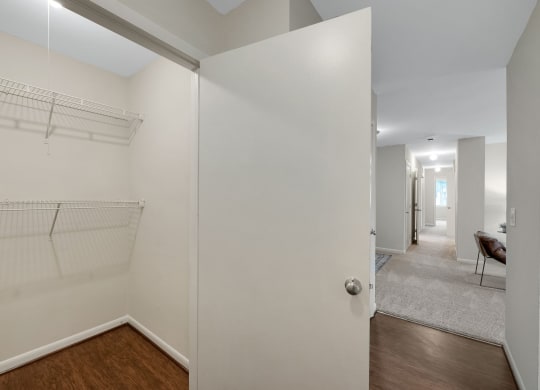 Additional closet near front entrance