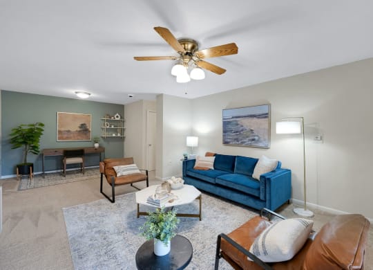 Woodbridge Station living room