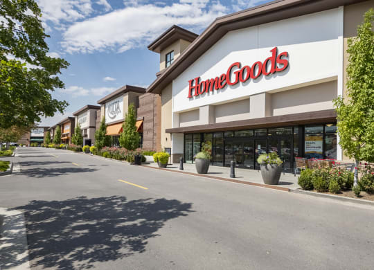 Retail shopping center at Mountain View Village