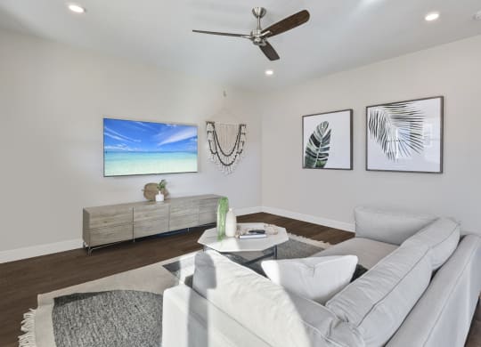 Furnished living space