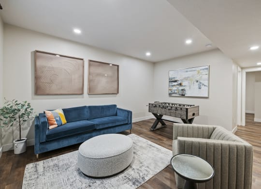 Furnished living area