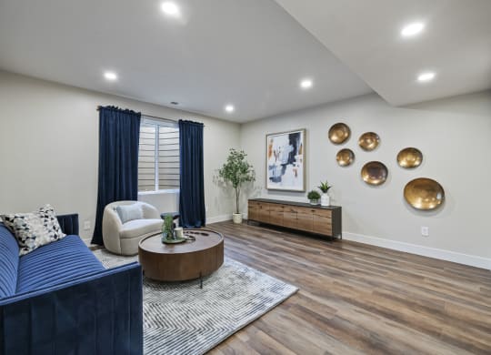 Furnished living area