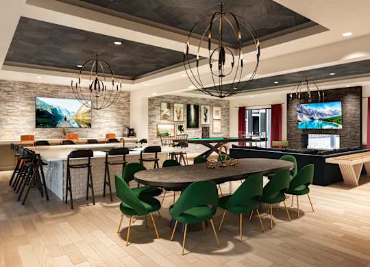 Clubroom at 198 Milltown Apartments, Burlington, NC 27215  