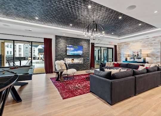 Clubhouse at 198 Milltown Apartments, Burlington, North Carolina