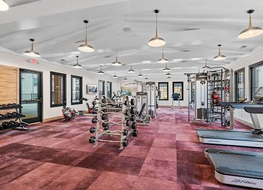 Gym at 198 Milltown Apartments, North Carolina, 27215