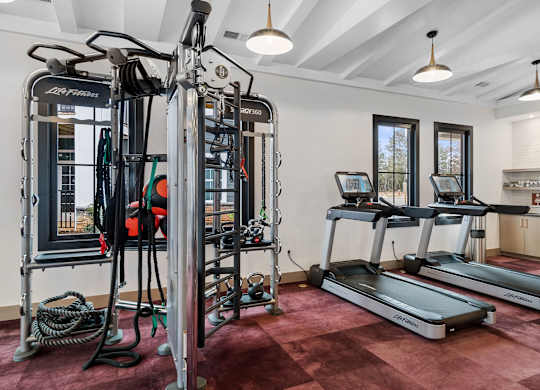 Health Club at 198 Milltown Apartments, Burlington, NC, 27215
