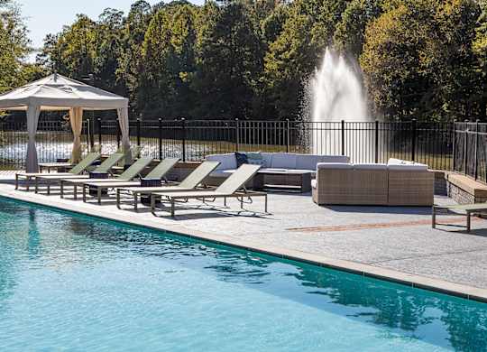 pool deck at Inverness Cliffs, Alabama, 35242