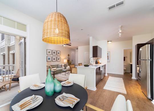 Dining And Living Area at Terraces at Town Center, Jacksonville, FL, 32256