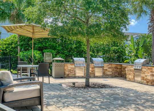 Grill Stations at Terraces at Town Center, Jacksonville, Florida