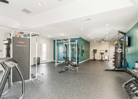 Fitness Studio at WildForest Apartments, Birmingham, AL