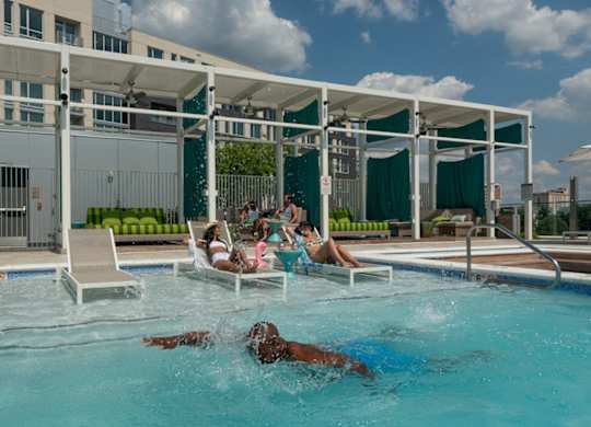 Poolside Sundeck at The Pearl, Maryland