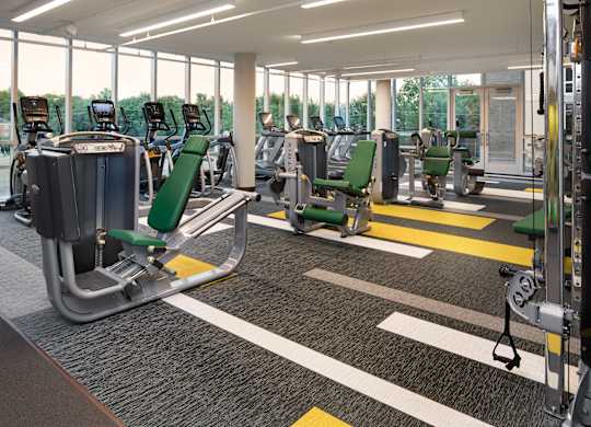 Fitness Area at The Pearl, Silver Spring, Maryland