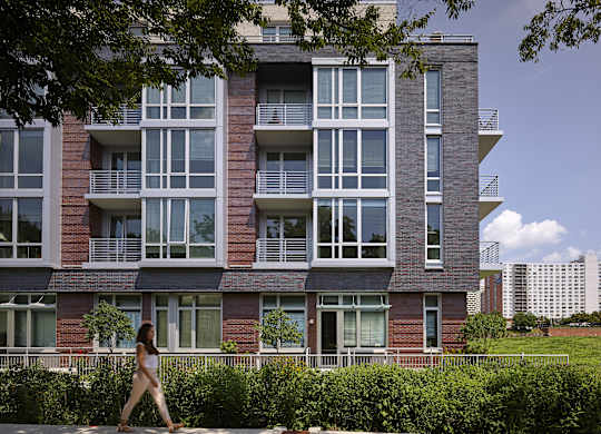 Mid Rise Exterior at The Pearl, Silver Spring, Maryland
