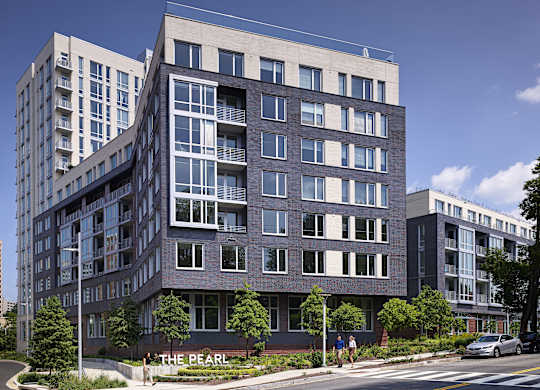 Exterior on Eastern Ave at The Pearl, Silver Spring, Maryland