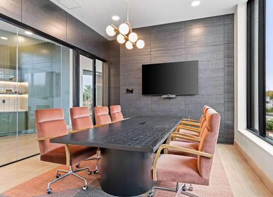 Conference Room at The Hallon Apartments,  Hopkins, 55343