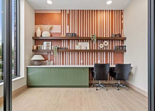 Ancillary Office Space at The Hallon Apartments,  Hopkins, Minnesota