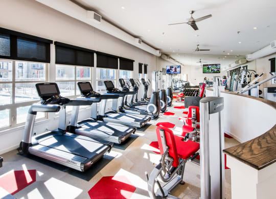 Fitness Center at 8000 Uptown Apartments in Broomfield, CO