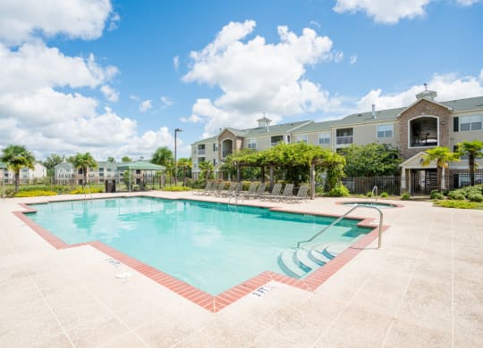 Swimming Pool at Verandas at Taylor Oaks Apartments in Montgomery, AL