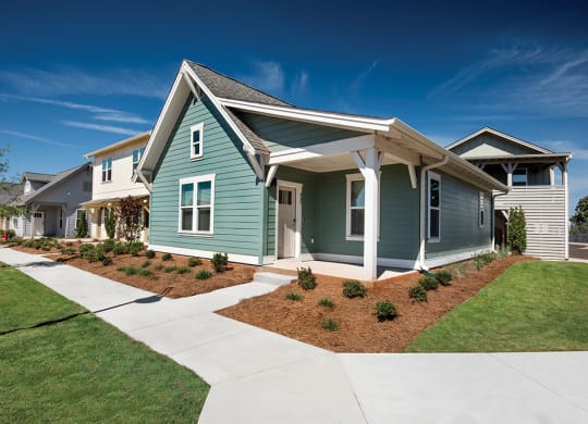corner single story home