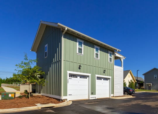 attached garages under home