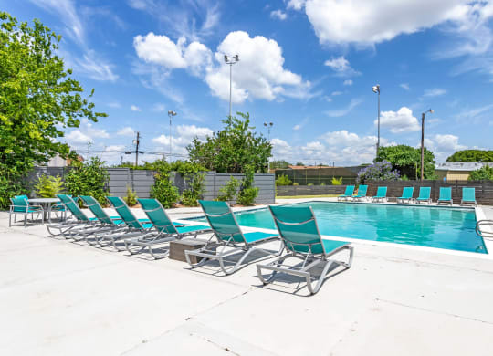 Invigorating Swimming Pool at Envue Apartments, Texas