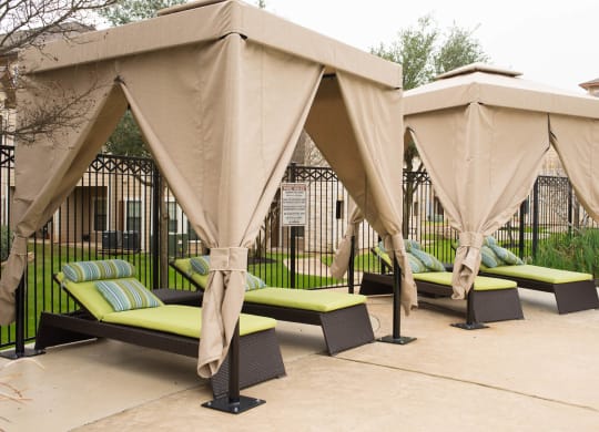 Poolside Cabana at Park Hudson Place Apartments, Texas