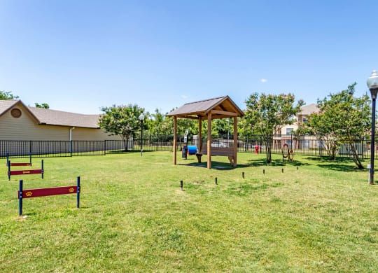 Dog Park at Park Hudson Place Apartments, Bryan, 77802