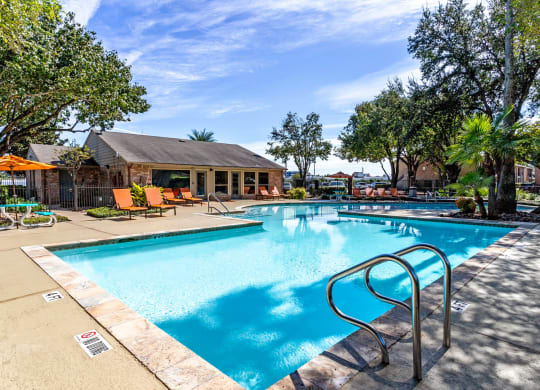 Pool View at The Reserve at City Center North, Houston