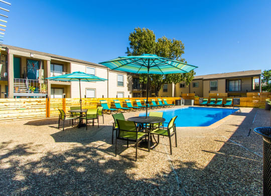 Pool View at Sausalito Apartments, College Station