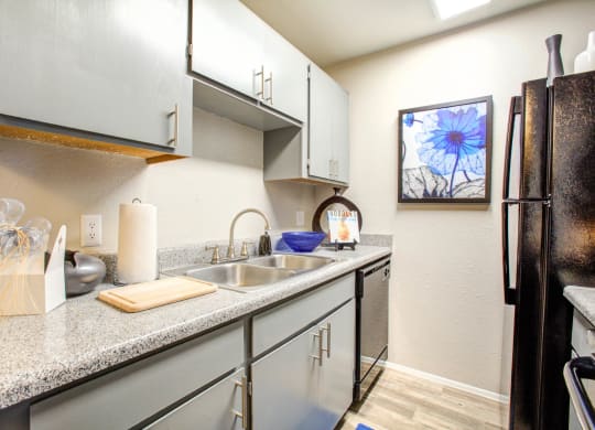 Fully Equipped Kitchen at Verde Apartments, Tucson, AZ, 85719